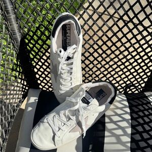 Golden Goose DB Superstar White Sneakers